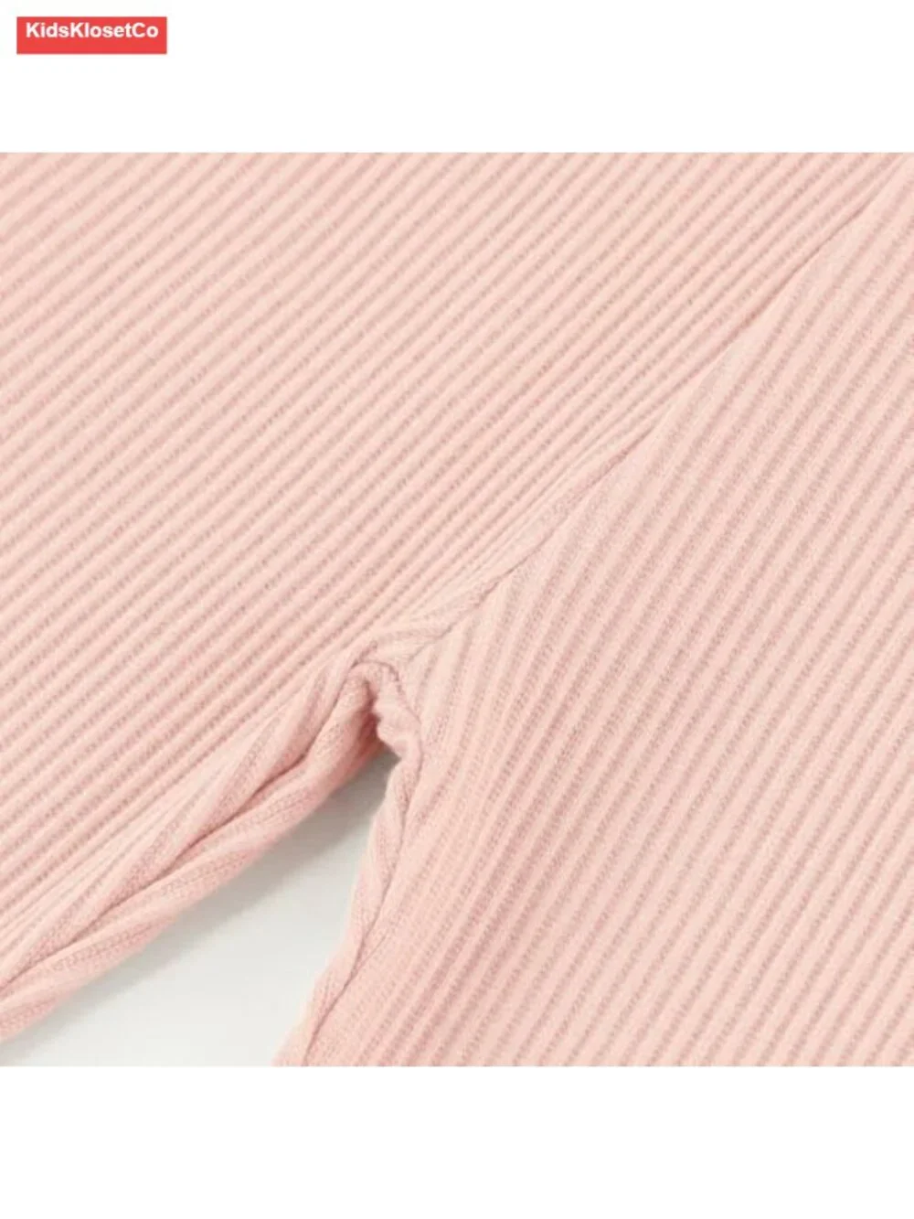 Girls Ribbed Knit Bell Bottom Pants Ruffle Flared Leggings